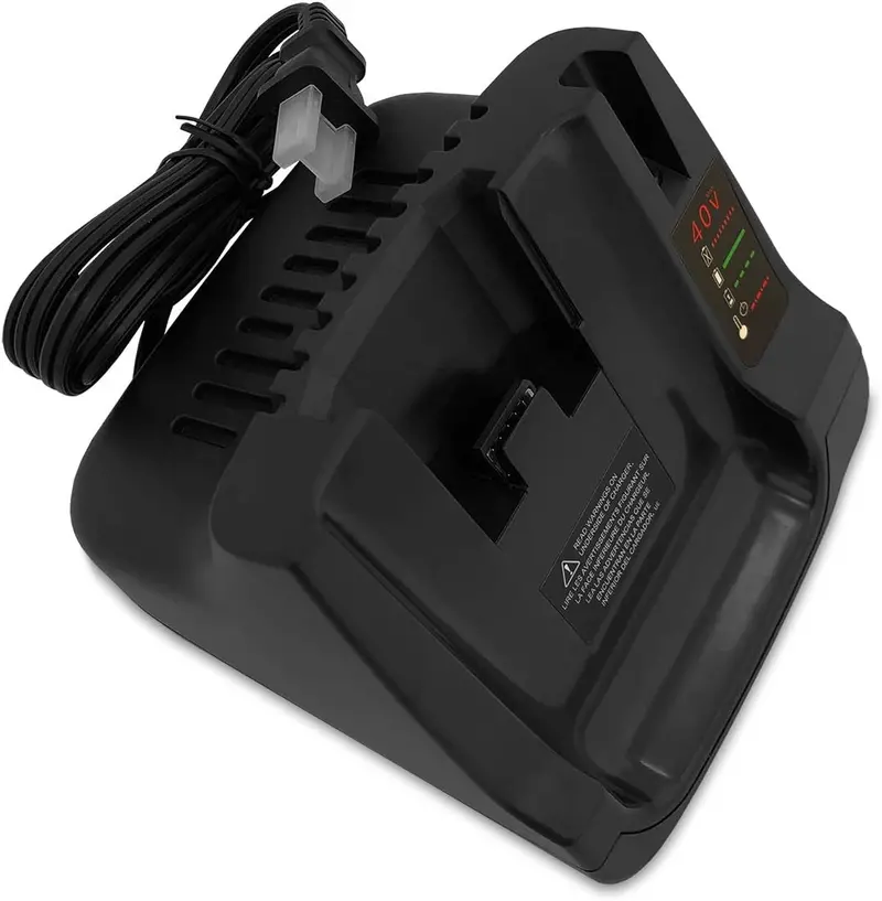 Black+Decker 36V/40V MAX Lithium Battery Charger – LCS40/LCS36 Compatible (LBX2040, LBXR36, LST540, etc.)