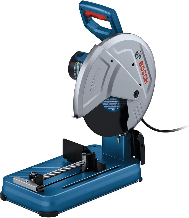 BOSCH 15-Amp 14″ Abrasive Cut-Off Machine – Heavy-Duty Stationary Metal & Masonry Cutter