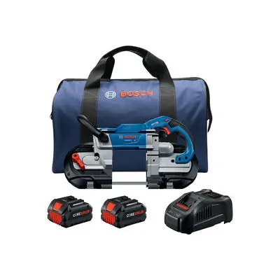 BOSCH 18V 5″ Deep-Cut Band Saw Kit – Portable Precision Cutting for Metal, Wood & Plastic