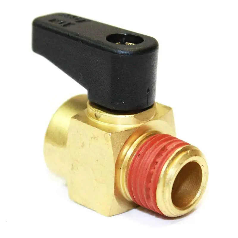 Bostitch 1/4 in NPT Male Ball-Type Drain Valve