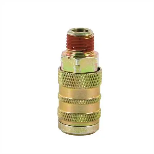 Bostitch IC-14M Industrial 1/4″ Male Hose Coupler – 1/4″ NPT Thread