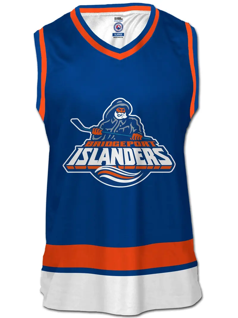 Bridgeport Islanders Fisherman Home Design Hockey Tank Top
