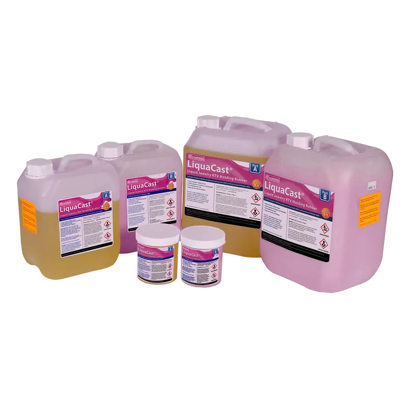 Castaldo LiquaCast RTV Silicone Rubber, 1 kg (2.2 lb) Kit