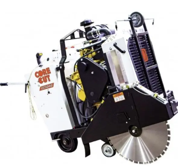 CC5048DC Diesel Walk-Behind Core Saw for Deep, High-Torque Cutting