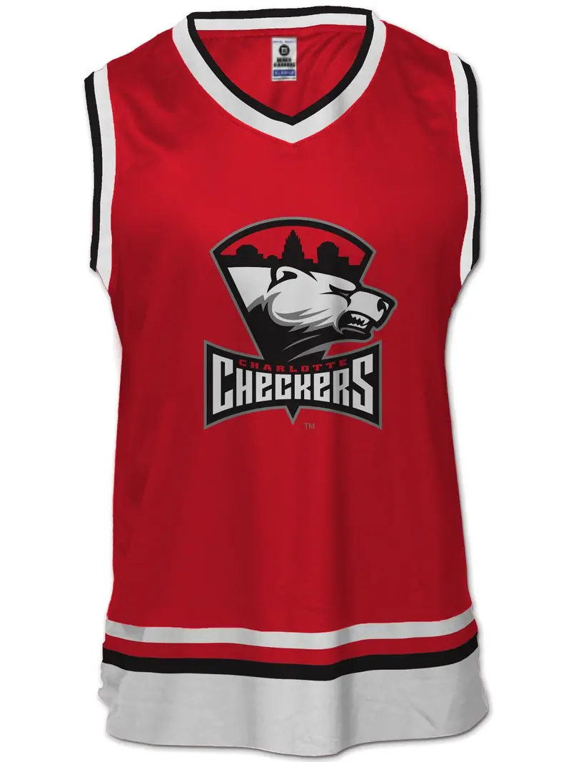 Charlotte Checkers Official Hockey Tank Top