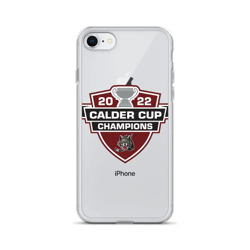 Chicago Wolves 2022 Calder Cup Champions Protective iPhone Case
