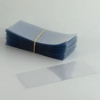 Clear Flat-Cut Shrink Band – 94mm × 40mm, Non-Perforated (Fits 48–53mm Caps)