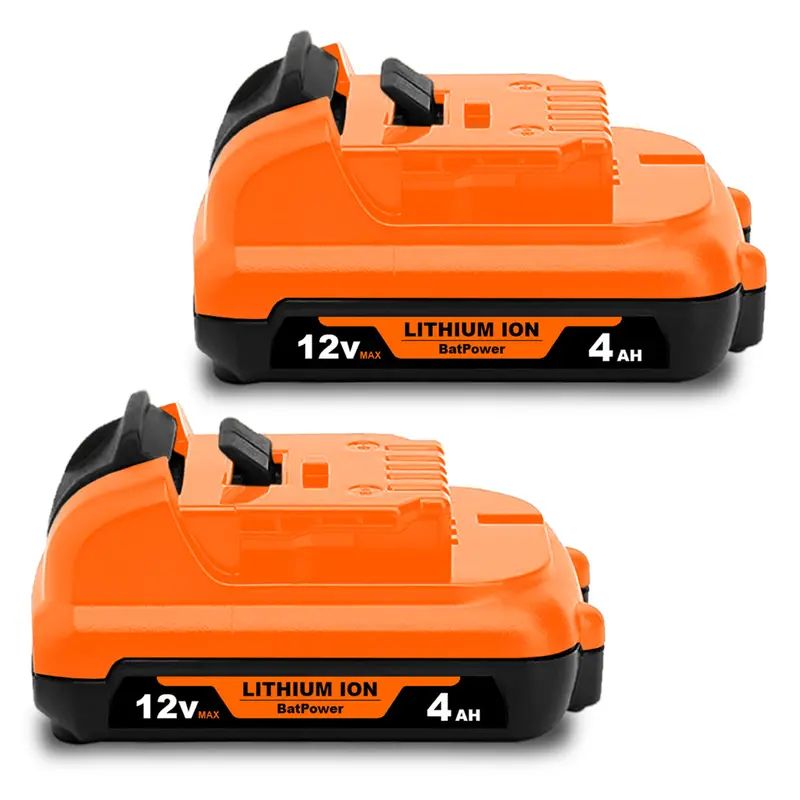 DEWALT 12V MAX 4.0Ah Battery DCB124 – Enhanced-Capacity Replacement for DCB124 and 3.0Ah 12V Batteries