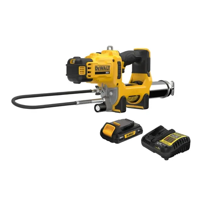 DEWALT DCGG581GD1 20V MAX Cordless 10,000 PSI Variable-Speed Grease Gun Kit