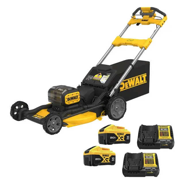 DEWALT DCMWSP256U2-CA 2x20V MAX Next-Gen Self-Propelled Mower Kit – Dual 10Ah Batteries