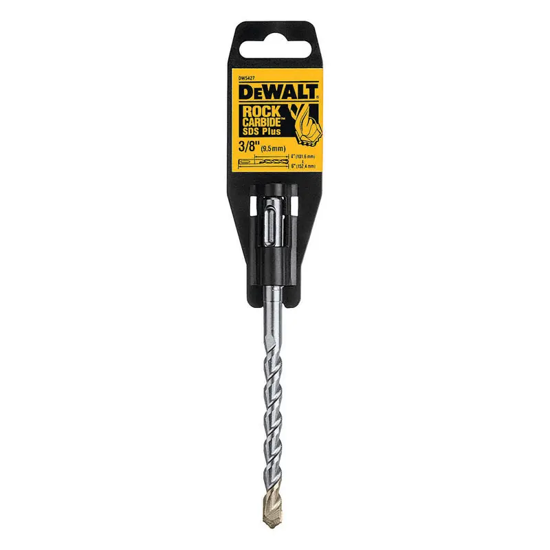 DEWALT DW5427 3/8-Inch x 4-Inch x 6-Inch SDS Plus 2-Cutter Drill Bit (Each)