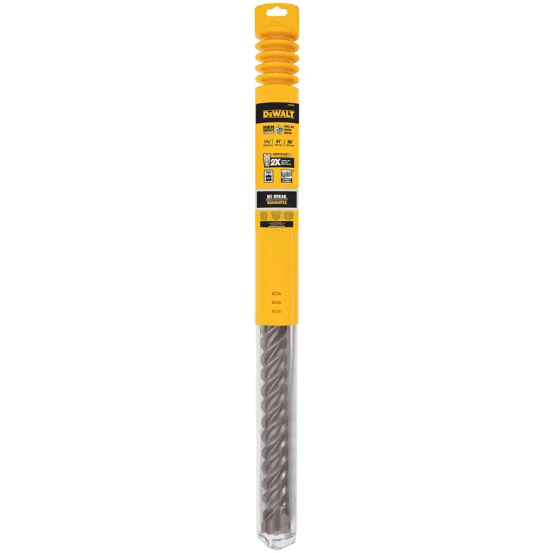 DEWALT DW5854 SDS Max 1-1/8-Inch High-Impact Carbide 4-Cutter Bit — 31-Inch Shank, 36-Inch Overall (Each)