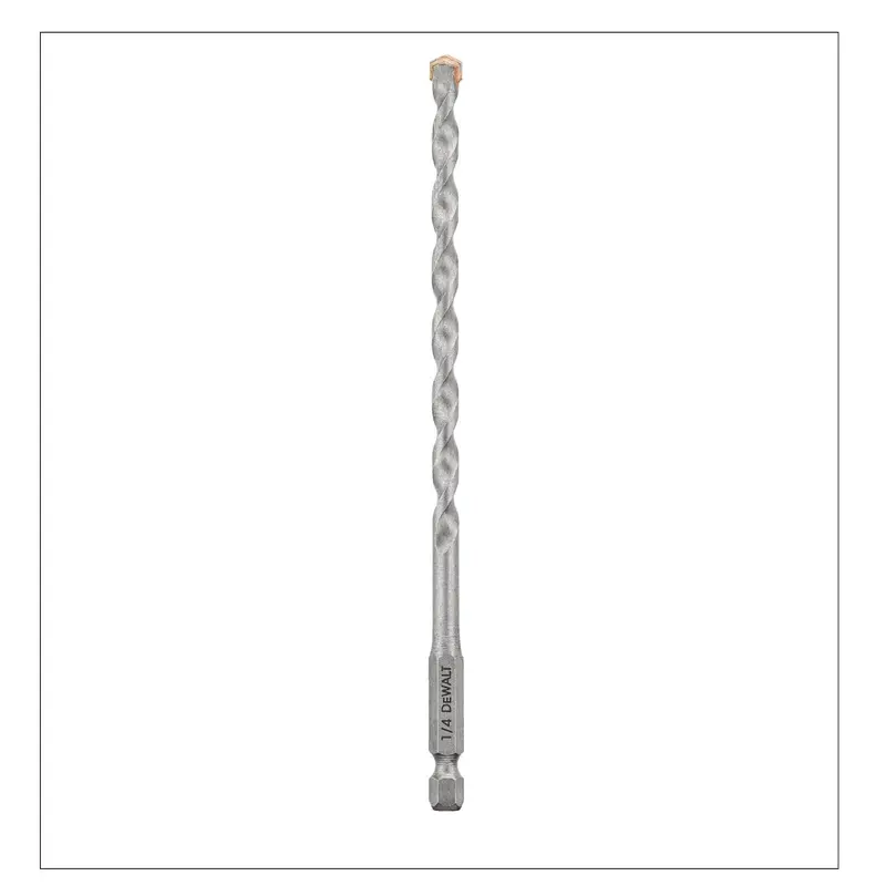 DEWALT DWA5102 Impact-Ready Masonry Drill Bit – 1/4″ × 4″ × 6″