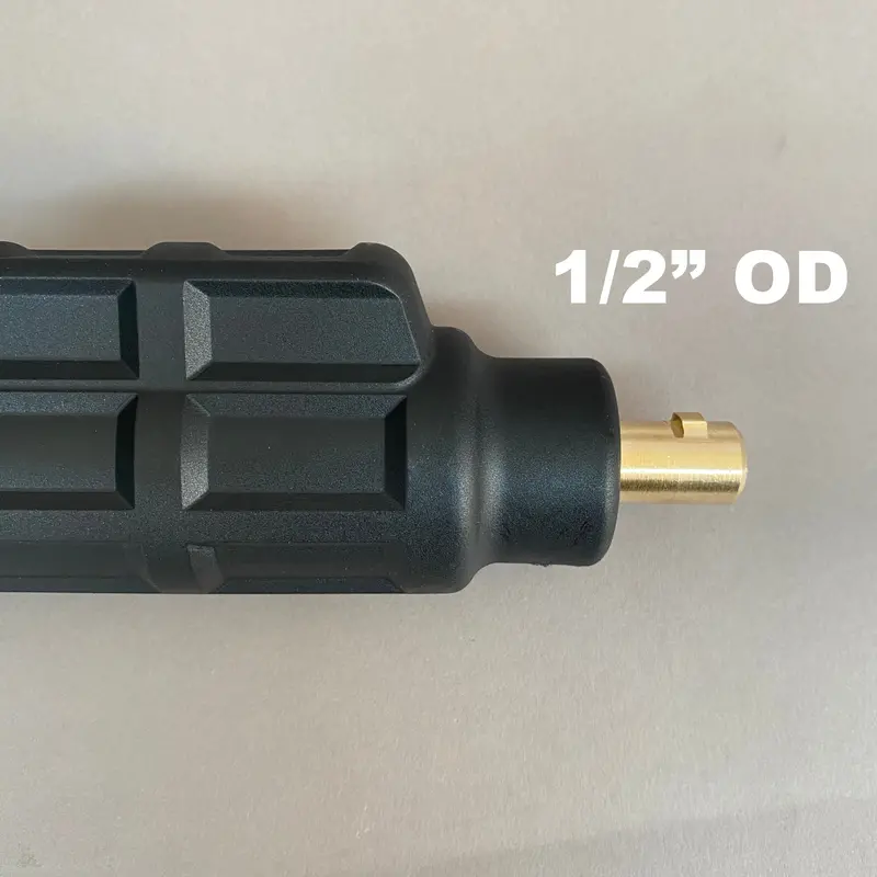 Dinse 35 (1/2″) Flow-Through Adapter – Gas Pass-Through for 26 Series Torches