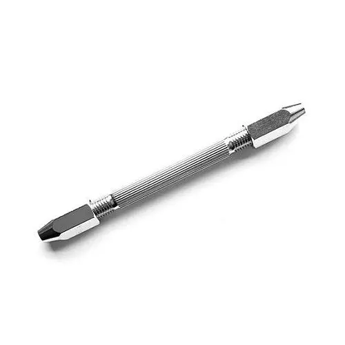 Double-Ended Pin Vise for Dual-Scale Holding Tasks