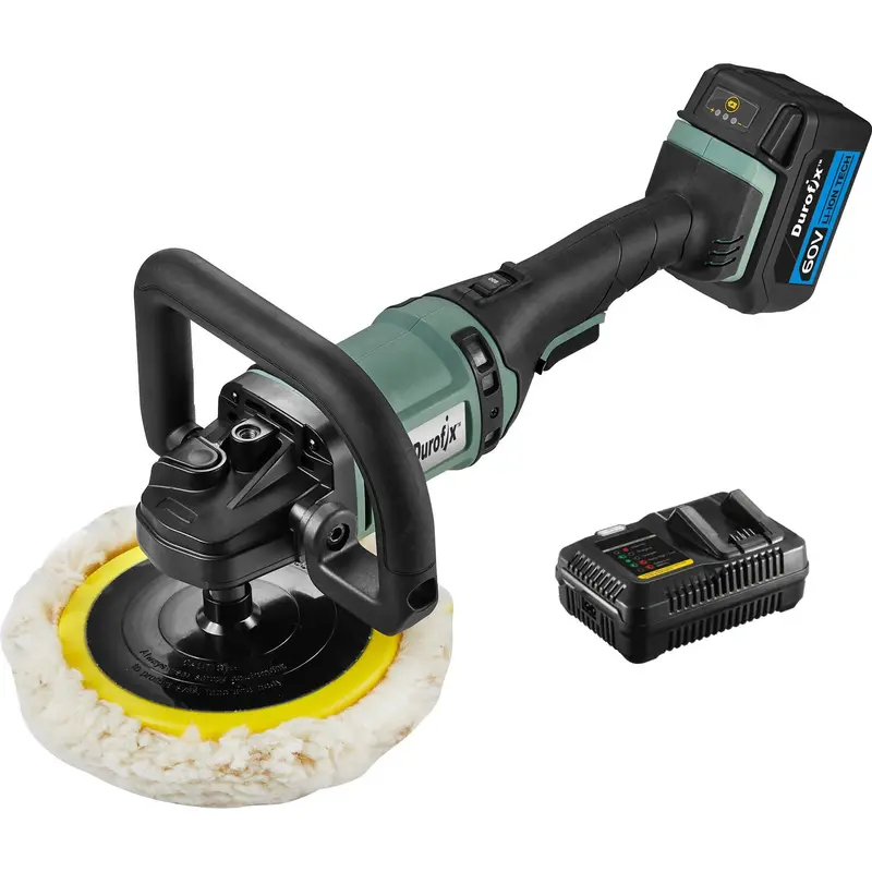 Durofix RS6020-PM 60V 7″ 8-Speed Brushless Polisher Kit