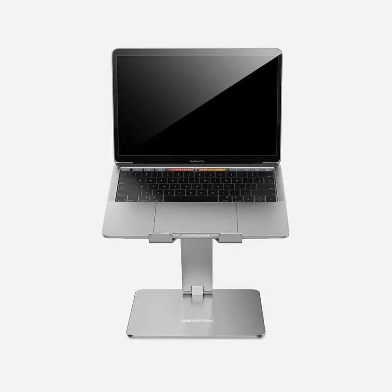 Elevated Aluminum Laptop Stand for Improved Airflow and Posture (LS-18S)