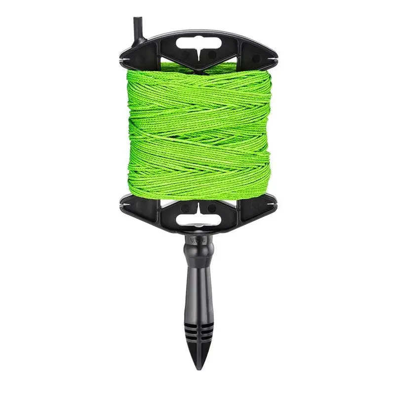 EMPIRE 39-500G Durable Green Braided Chalk Line – 500-Foot Reel