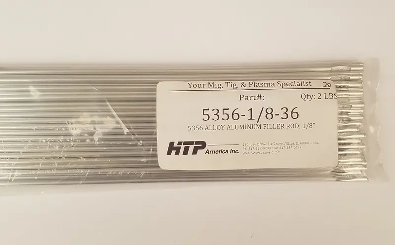 ER5356 Aluminum TIG Filler Rod – Versatile for 5xxx & 6xxx Alloys
