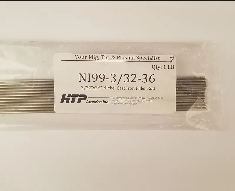 ERNi99 Nickel-Based Cast Iron TIG Filler Rod