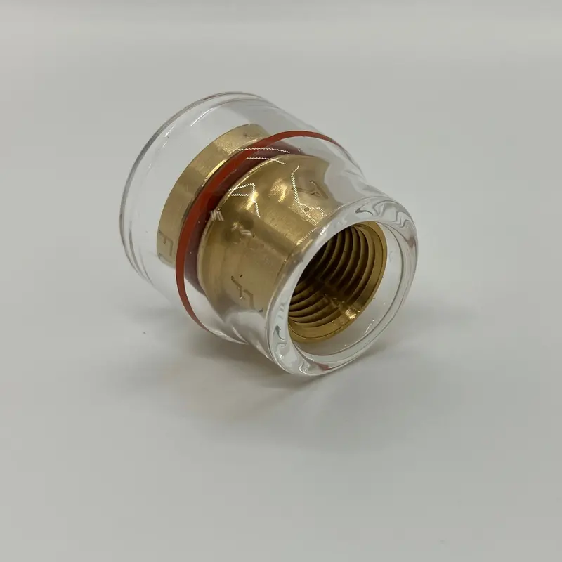 FUPA13 Thread-On Pyrex Glass Cup – Universal Fit for Multiple TIG Torch Series