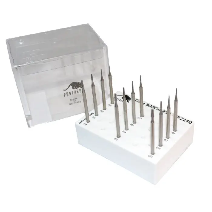 German Fissure Dental Bur Set