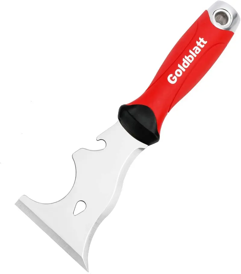 Goldblatt G05015 9-in-1 Stainless Steel Drywall & Paint Scraper Set