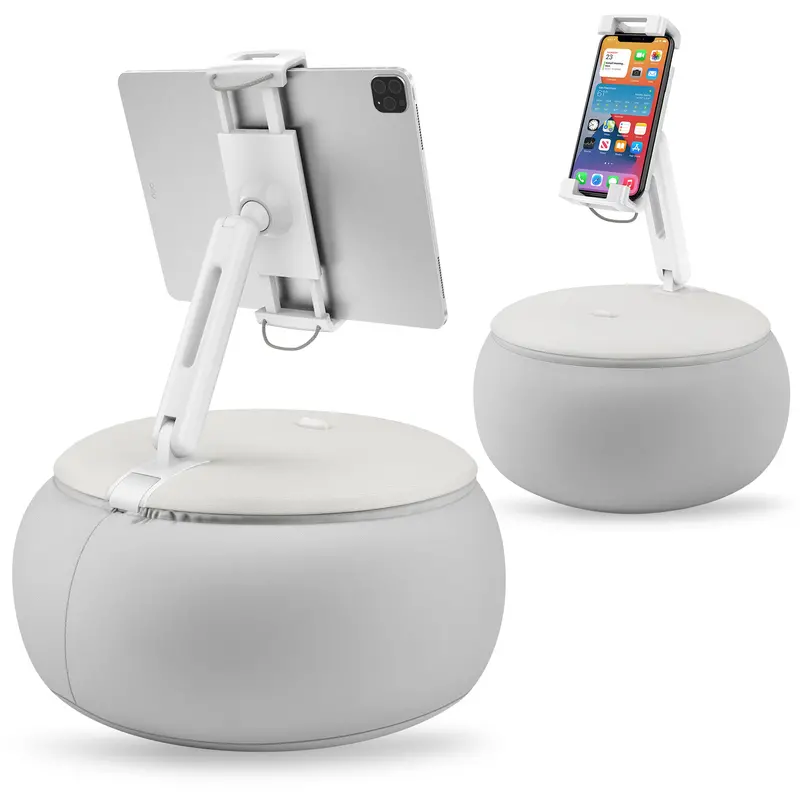 Hands-Free 360° Rotating Pillow Stand for Phones and iPads (TH-33G)