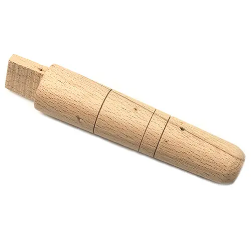 Hardwood Handle for Shellac Application Tools