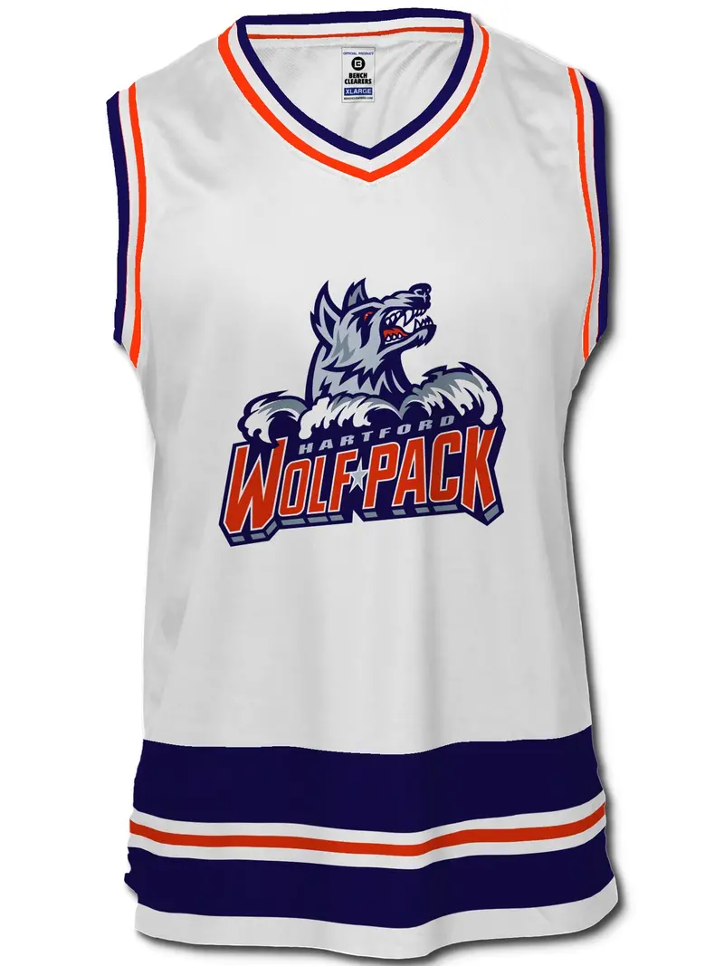 Hartford Wolf Pack Road Tank Top – Official AHL Away Style