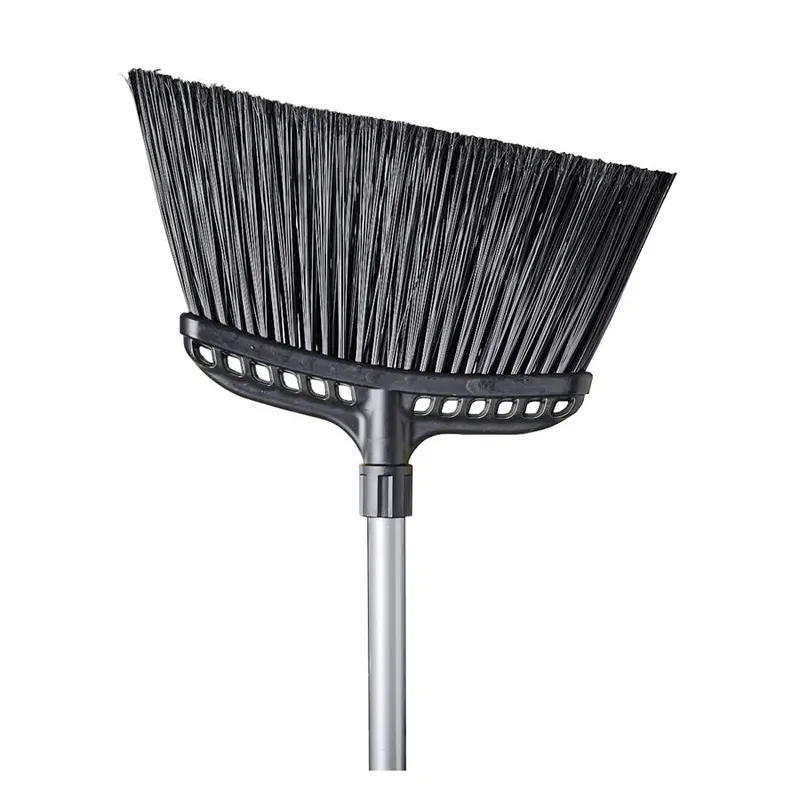 HERCULES BA-3000 Heavy-Duty Angled Broom – 16-Inch Sweep Width with 45-Inch Handle