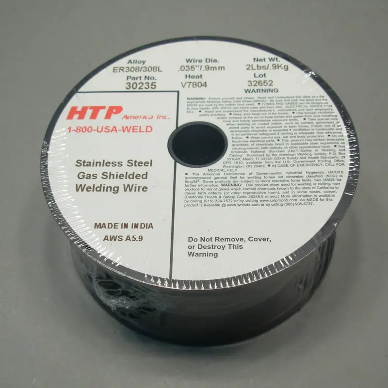 HTP America ER308L Stainless MIG Wire – 2 lb, 4″ Spool