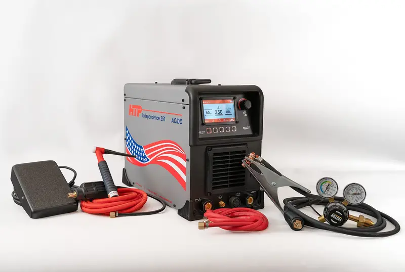 HTP® Independence 251 Single-Voltage AC/DC Air-Cooled TIG System