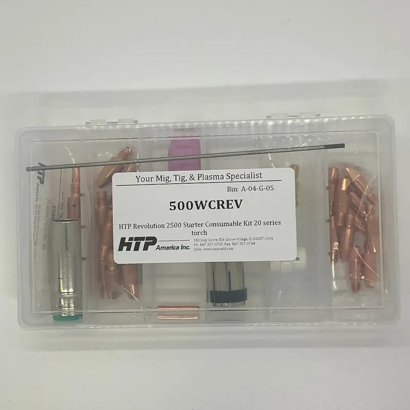 HTP® Revolution 2500 Starter Kit with 20 Series TIG Torch (500WCREV)