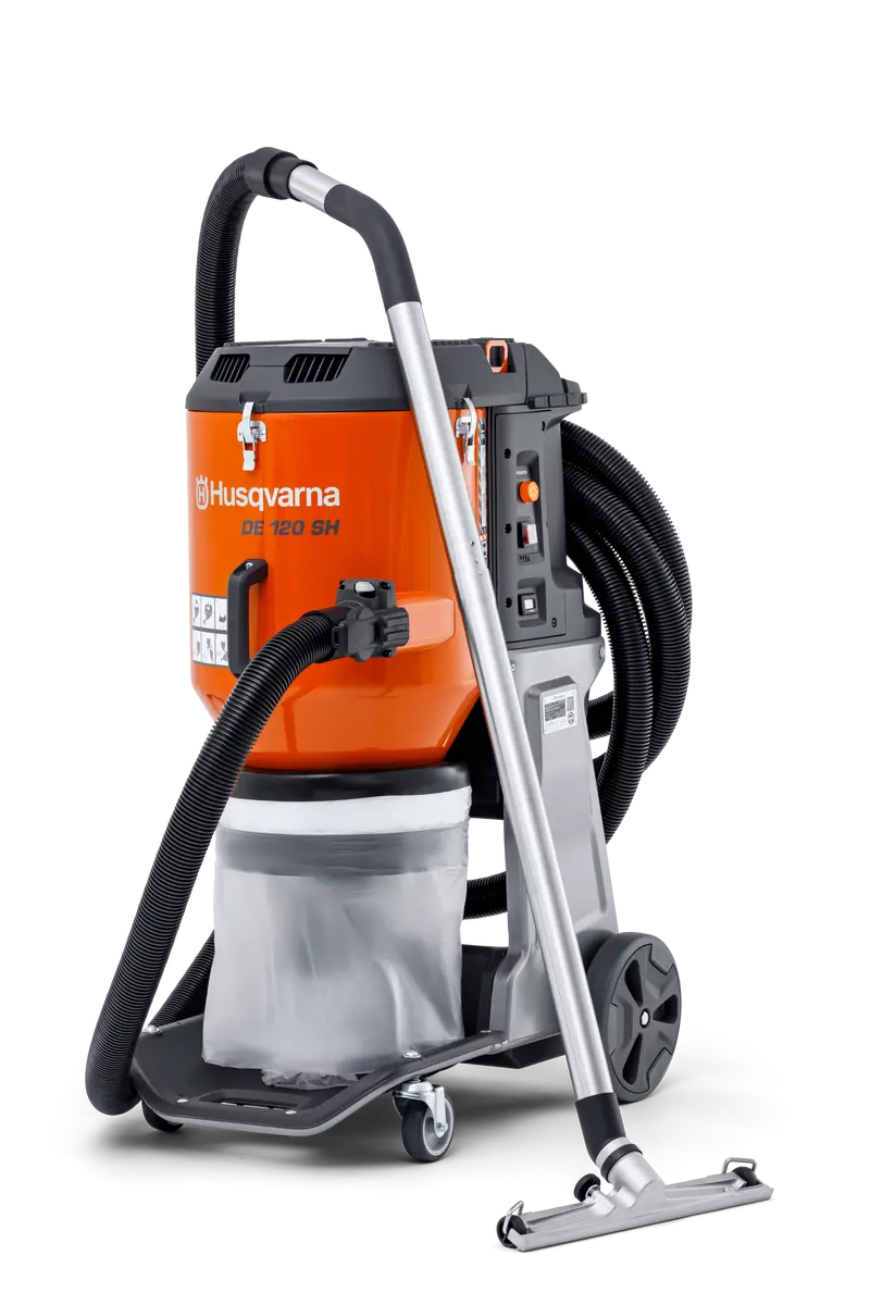 Husqvarna DE120 SH – 120V H-Class HEPA Dust Extractor