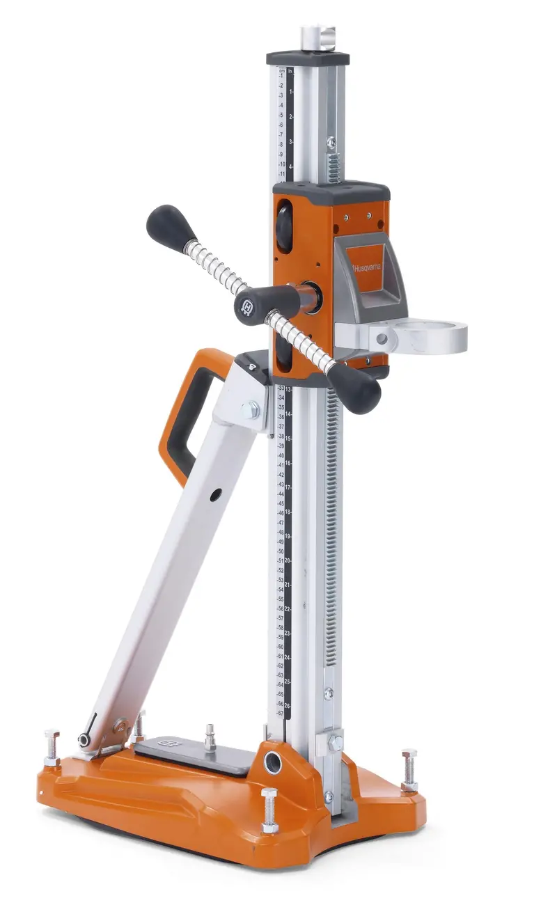Husqvarna DS150 Adjustable Core Drill Stand for Precision Boring