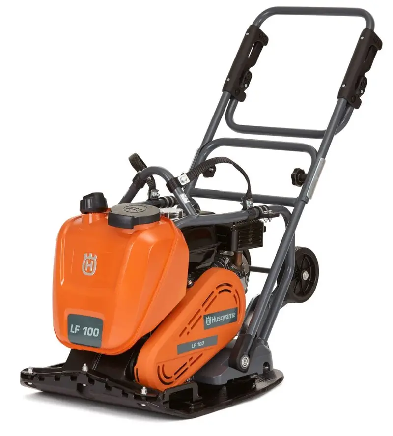 Husqvarna LF100 LAT Forward-Plate Compactor for Linear Compaction Tasks