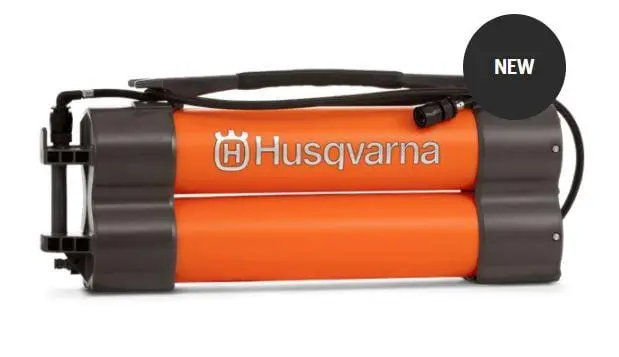 Husqvarna WT2GO Portable Water Tank for Wet-Cutting Applications