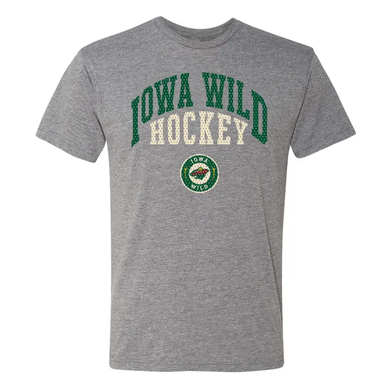 Iowa Wild Active Wear Tee – Men’s Lightweight Short Sleeve Sport Shirt