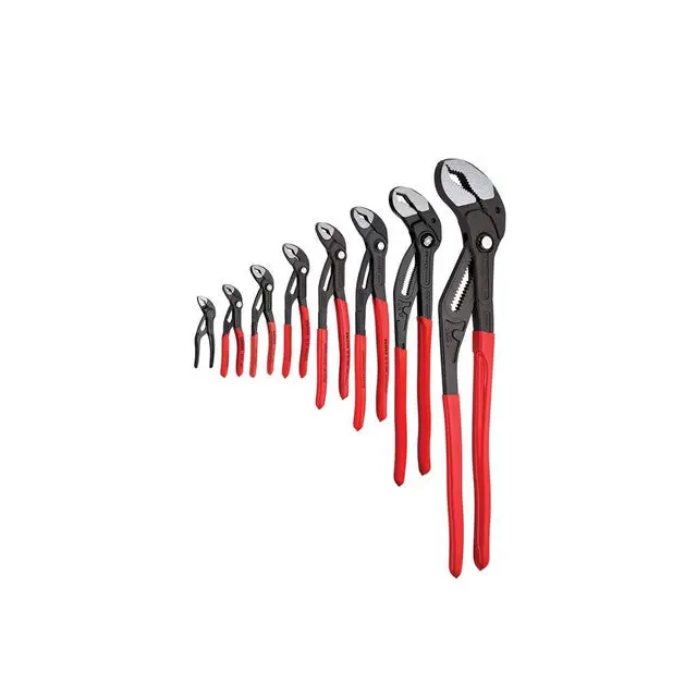 Knipex 9K0080149 US Cobra Pliers Set – 8-Piece Versatile Gripping & Cutting Kit