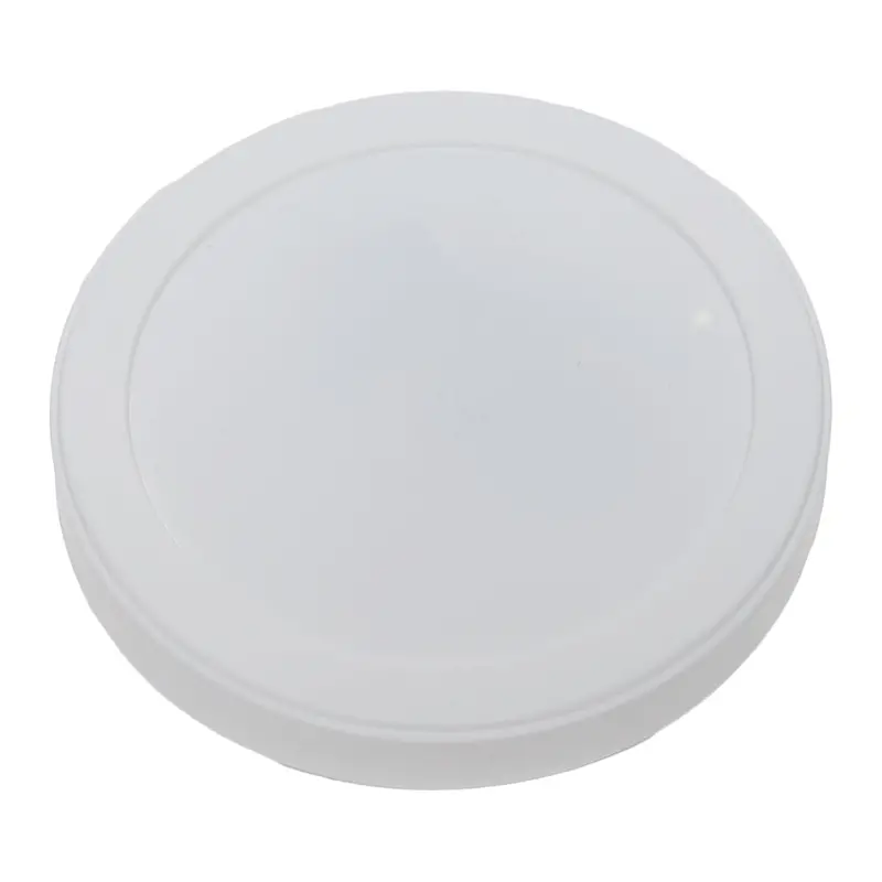 L313 White Flat LLDPE Tub Lid – Extended Skirt Fit