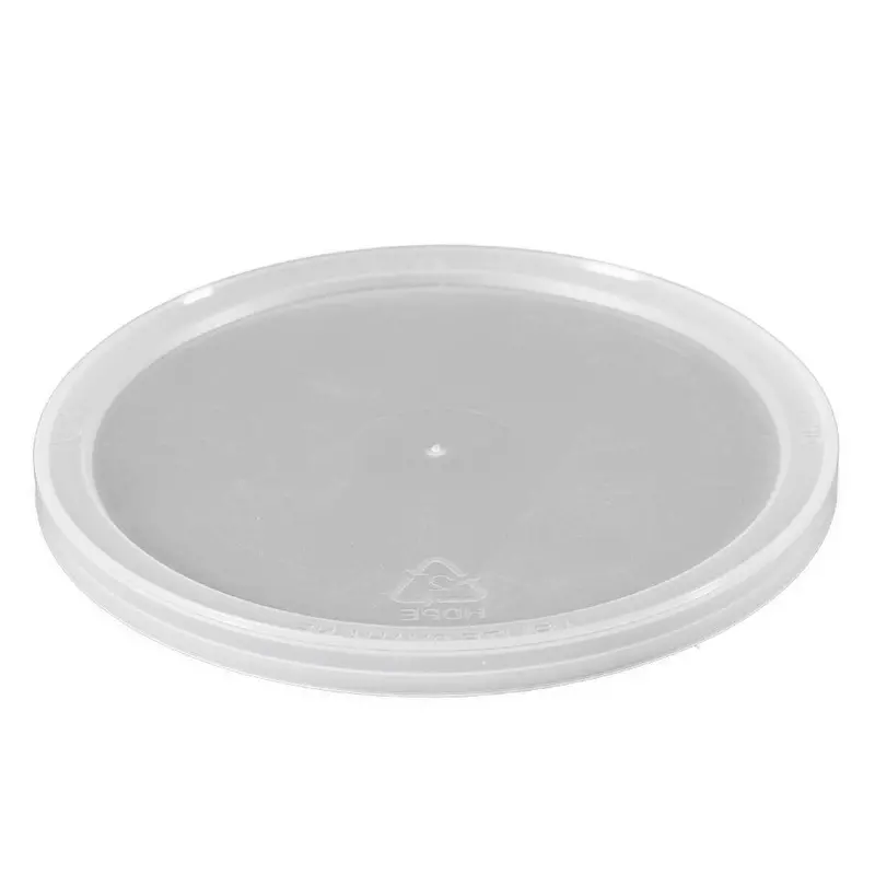 L410 Natural Flat LLDPE Tub Lid – Versatile, FDA-Compliant Closure