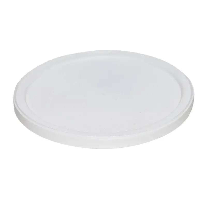 L410 White Flat LLDPE Tub Lid – Lightweight & Stackable