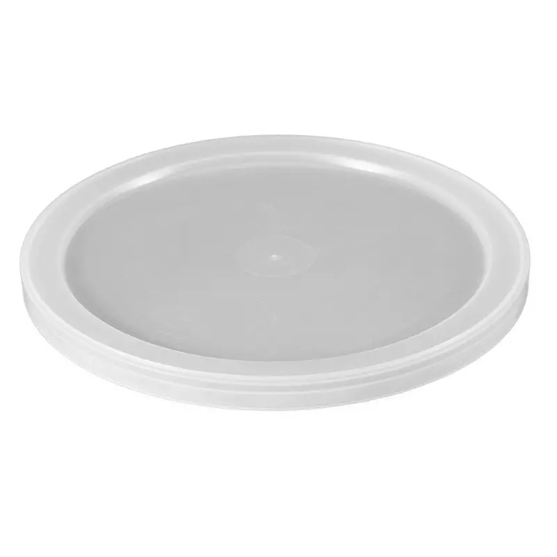 L603 Natural Flat LLDPE Tub Lid – Long Skirt, High-Density Seal