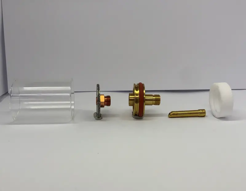 Large-Diameter Pyrex Cup Kit for TIG Welding