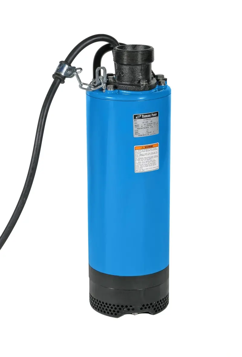 LB1500 Tsurumi Submersible Dewatering Pump – 1500 GPH Electric Model