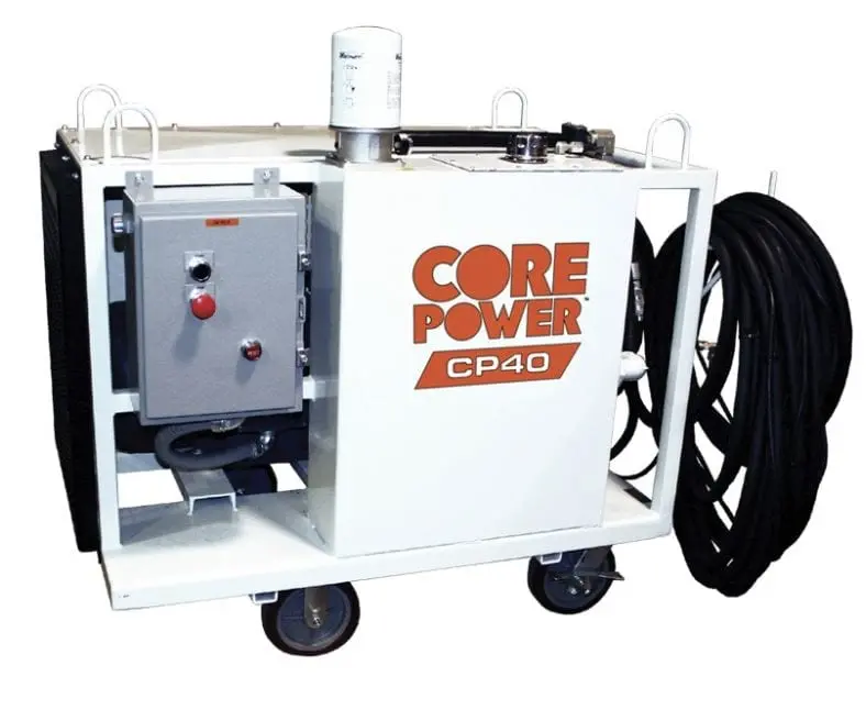 Leeson CP40 EXL Electric Hydraulic Power Unit – 0–28 GPM Output
