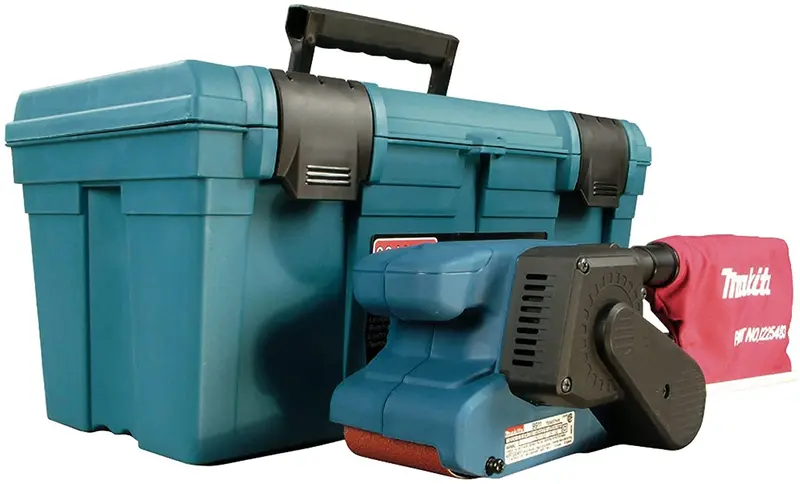 Makita 9911KX1 3″ x 18″ Variable-Speed Belt Sander Kit