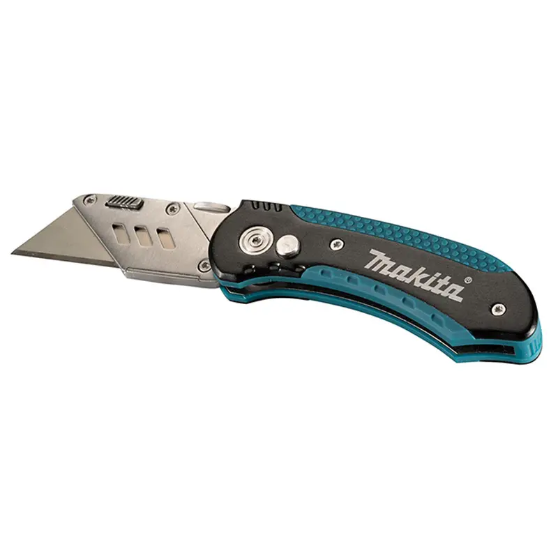 Makita FASTBACK® Folding Utility Knife with 10 Replacement Blades Included (E-10908)