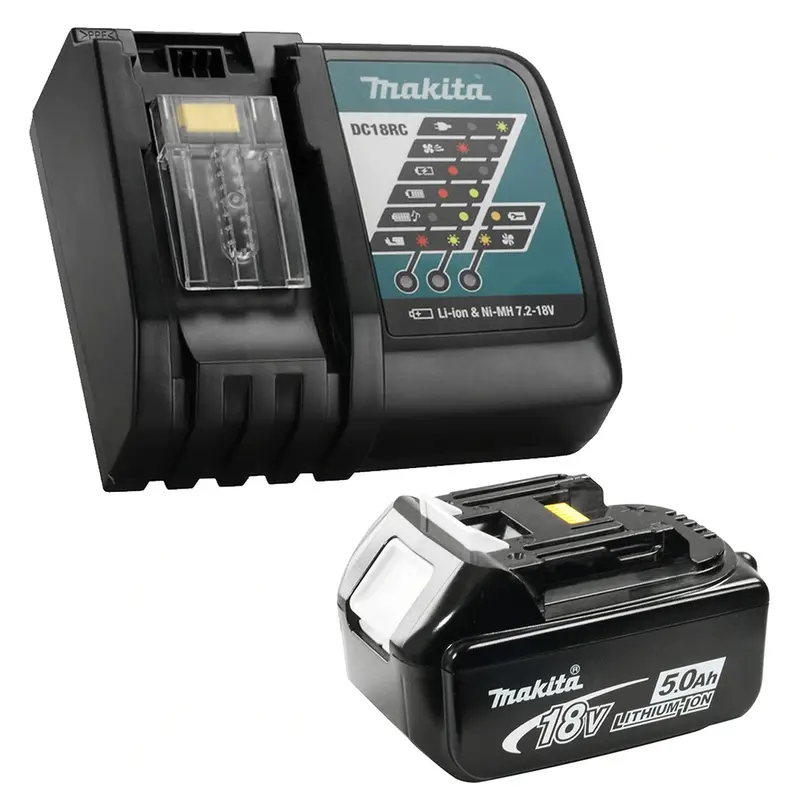 Makita Y-00309 18V 5.0Ah Lithium-Ion Battery and Fast Charger Kit